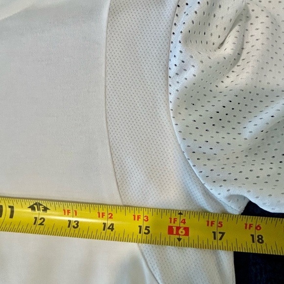 🎾⛳️”Adidas” NWOT White Sport Dress w/ Vented Short Sleeves and Hem Size S - Picture 12 of 13